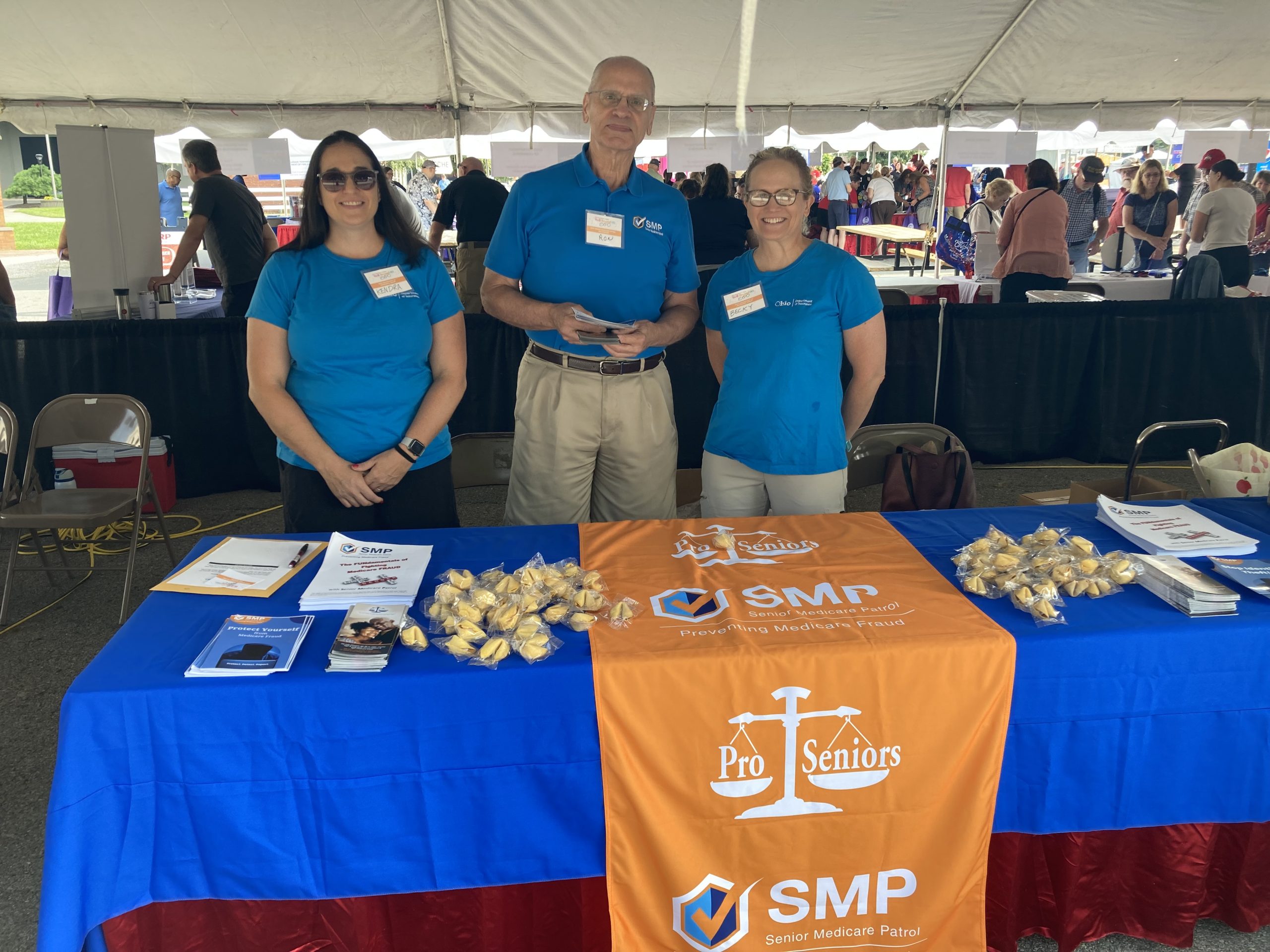 Volunteers at Ohio State Fair