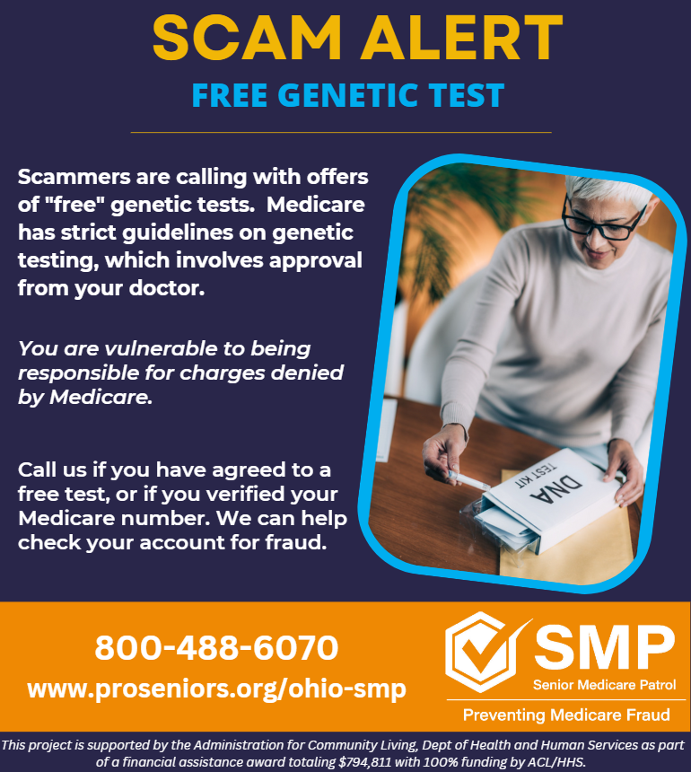 Scam Alert - free genetic tests aren't really free